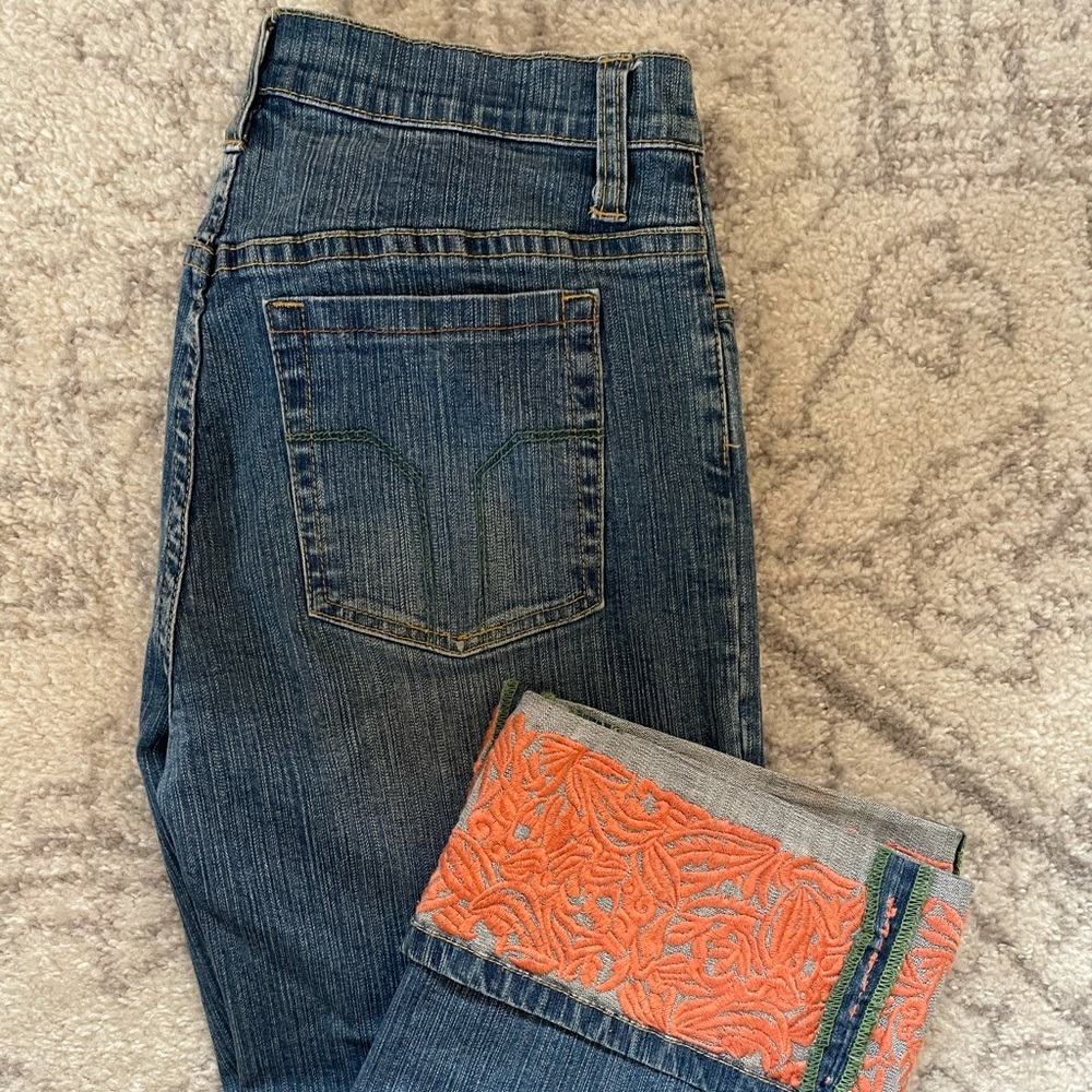 Very Vera jeans with embroidery